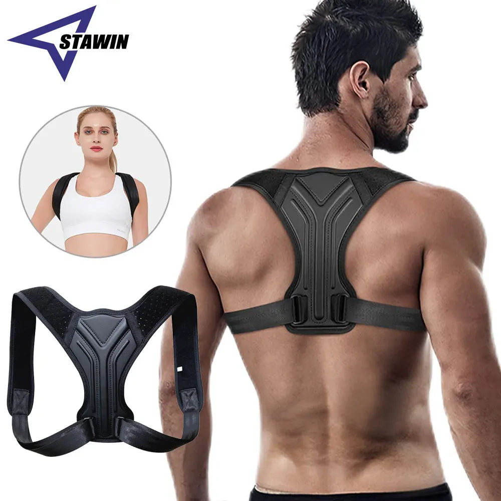 Ascend Posture Support Brace (Adjustable Upper Back & Shoulder Corrector)